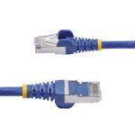 StarTech.com 50cm Blue CAT8 Ethernet Cable, 25G/40G, 2000MHz, S/FTP, LSZH