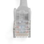 StarTech.com 50cm CAT6 Ethernet Cable - LSZH - 10GbE, 100W PoE, Grey
