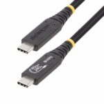 StarTech.com 50cm USB4 Cable, USB-IF Certified, 40Gbps, 240W PD 3.1 EPR