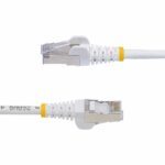 StarTech.com 50cm White CAT8 Ethernet Cable, S/FTP, 2000MHz, 100W PoE++