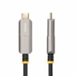 StarTech.com 50ft USB-C to HDMI 2.0 Active Optical Cable, 4K 60Hz, CL3
