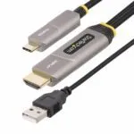 StarTech.com 50ft USB-C to HDMI 2.0 Active Optical Cable, 4K 60Hz, CL3