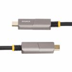 StarTech.com 50ft USB-C to HDMI 2.0 Active Optical Cable, 4K 60Hz, CL3