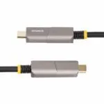 StarTech.com 50ft USB-C to HDMI 2.0 Active Optical Cable, 4K 60Hz, CL3