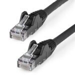 StarTech.com 5m CAT6 LSZH Ethernet Cable - 10GbE PoE RJ45 Network Patch Cord Black