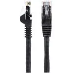 StarTech.com 5m CAT6 LSZH Ethernet Cable - 10GbE PoE RJ45 Network Patch Cord Black