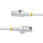 StarTech.com 5m CAT6a LSZH White Ethernet Patch Cable - 10GbE 500MHz PoE++ S/FTP