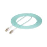 StarTech.com 5m LC to LC OM4 Switchable Fiber Cable - 100G, Toolless Polarity, LSZH
