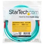 StarTech.com 5m LC/UPC to LC/UPC OM4 Multimode Fiber Cable, LSZH