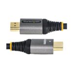 StarTech.com 5m Ultra High Speed HDMI 2.1 Cable 48Gbps - 8K 60Hz/4K 120Hz HDR10+ eARC