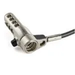 StarTech.com 6.5ft 3-in-1 Universal Laptop Cable Lock - 4-Digit Combination, K-Slot/Nano/Wedge Compatible