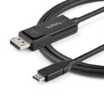 StarTech.com 6.6ft USB-C to DisplayPort 1.2 Cable 4K 60Hz - Bidirectional/Reversible