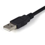 StarTech.com 6ft 2-Port USB to Serial RS232 Adapter Cable with COM Retention