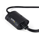 StarTech.com 6ft 2-Port USB to Serial RS232 Adapter Cable with COM Retention