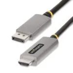 StarTech.com 6ft DisplayPort 1.4 to HDMI 2.1 Active Cable, 8K 60Hz, 4K 144Hz, HDR10