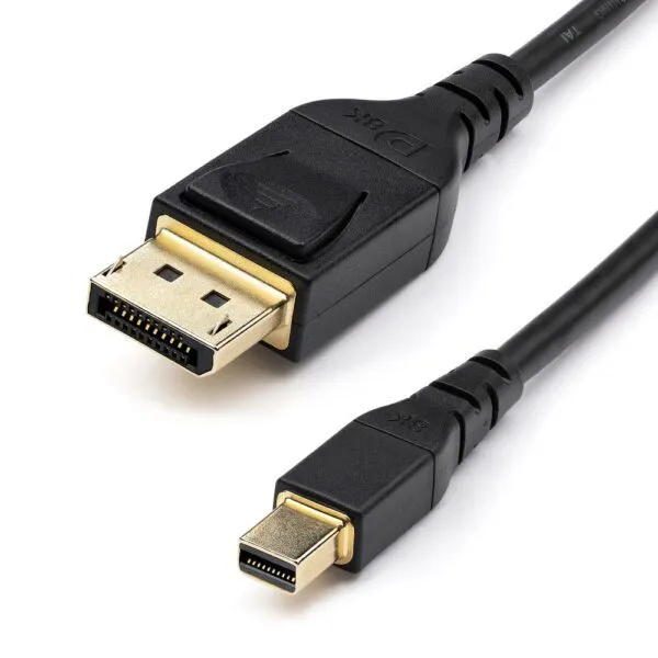 StarTech.com 6ft Mini DisplayPort to DisplayPort 1.4 Cable - 8K 60Hz HBR3 HDR