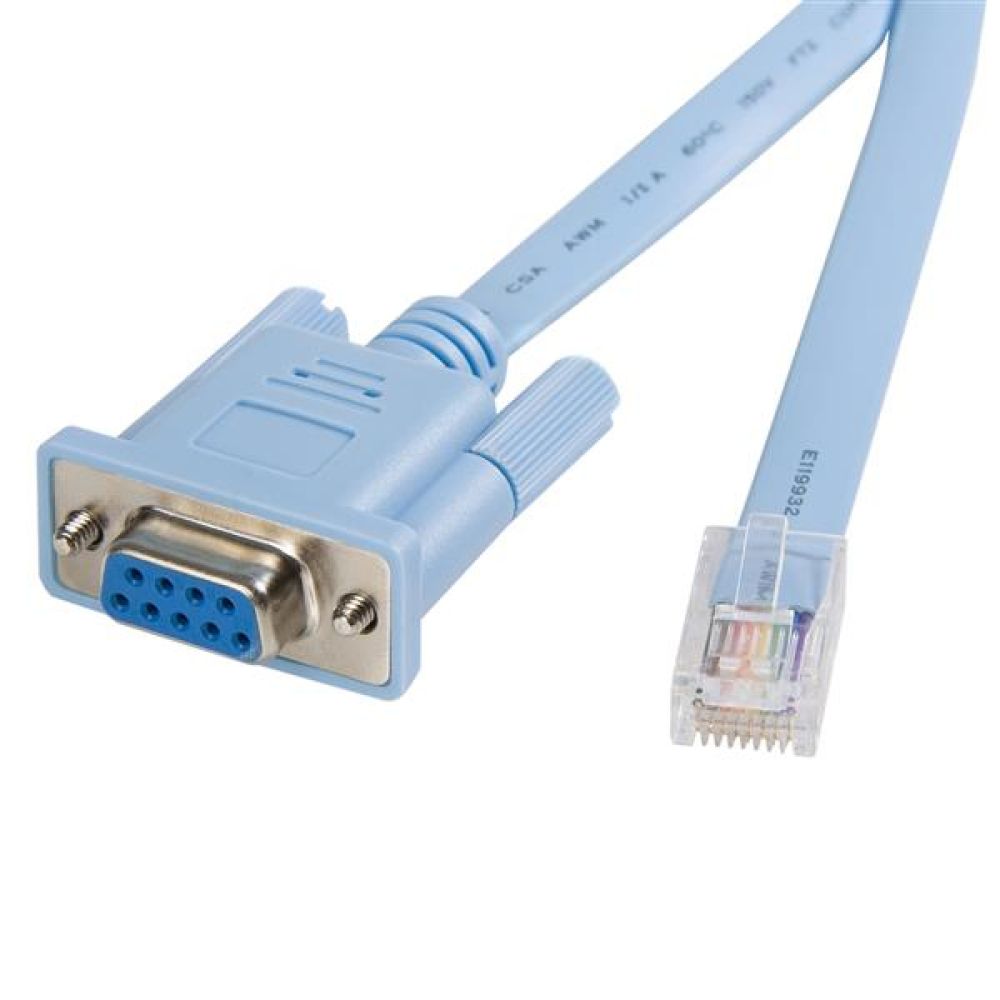 StarTech.com 6ft RJ45 to DB9 Cisco Console Cable M/F