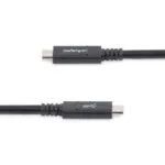 StarTech.com 6ft USB-C Cable 5A 100W PD 3.0 USB-IF 5Gbps M/M