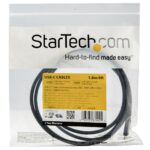 StarTech.com 6ft USB-C Cable 5A 100W PD 3.0 USB-IF 5Gbps M/M