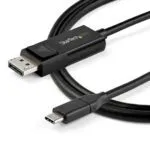 StarTech.com 6ft USB-C to DisplayPort 1.4 Cable 8K 60Hz - Bidirectional DP to USB-C Reversible