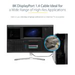 StarTech.com 6ft VESA Certified DisplayPort 1.4 Cable - 8K 60Hz HDR10