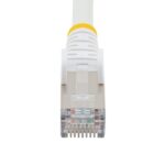 StarTech.com 7.5m CAT6a LSZH Ethernet Cable - White - 10GbE 500MHz PoE++