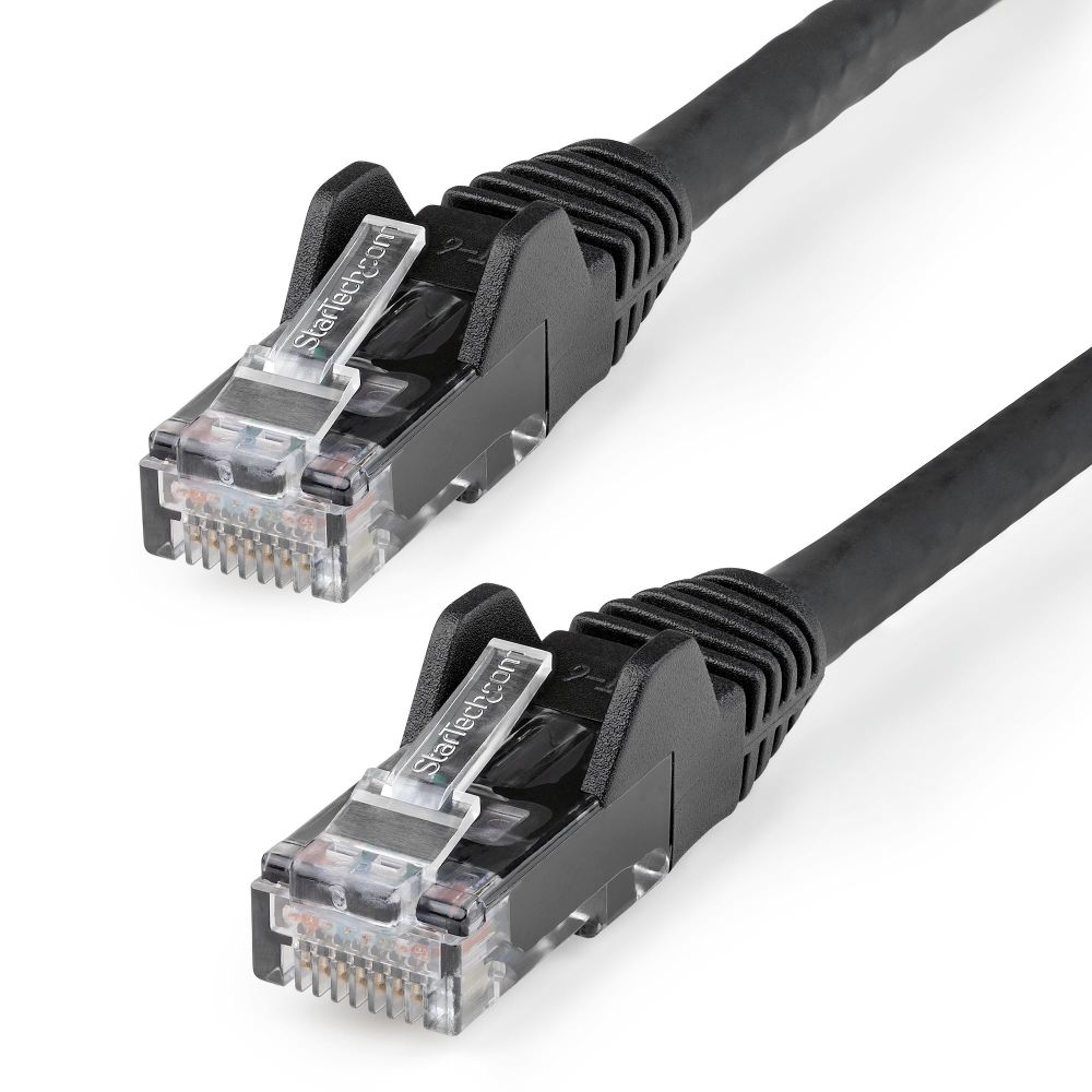 StarTech.com 7m CAT6 LSZH Ethernet Cable - 10GbE 100W PoE RJ45 UTP Patch Cord - Black