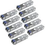 StarTech.com Cisco GLC-LH-SMD Compatible SFP Transceiver 1000BASE-LX/LH 10 Pack