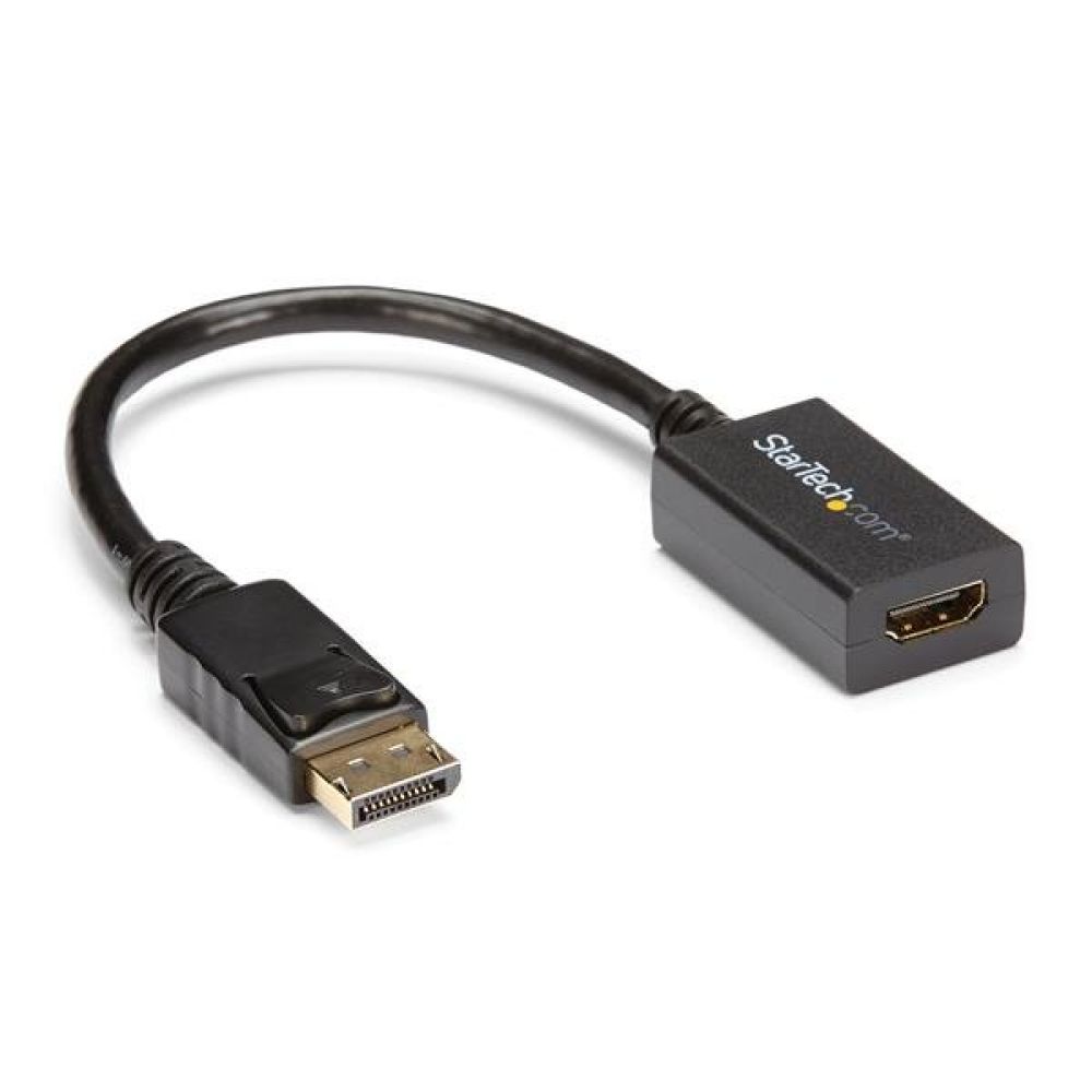StarTech.com DisplayPort to HDMI Adapter - DP 1.2 to HDMI 1080p - Latching Passive Dongle