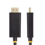 StarTech.com DP to HDMI 2.0b Active Adapter Cable, 4K 60Hz HDR, 2m