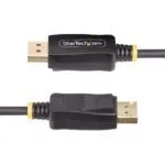 StarTech.com DP to HDMI 2.0b Active Adapter Cable, 4K 60Hz HDR, 2m