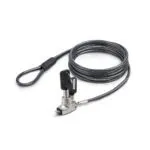 StarTech.com Slim Lock Noble Wedge Slot, 5ft (1.5m) Cut-Resistant Steel Cable, Keyed