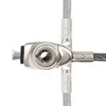 StarTech.com Slim Lock Noble Wedge Slot, 5ft (1.5m) Cut-Resistant Steel Cable, Keyed