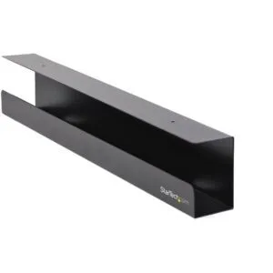 StarTech.com Under Desk Cable Management Tray - Desk Mount Cable Organiser for Power Strip