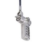 StarTech.com Universal Laptop Cable Lock 6.6ft, Keyless Combination, Noble Wedge/Nano/K-Slot