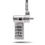 StarTech.com Universal Laptop Cable Lock 6.6ft, Keyless Combination, Noble Wedge/Nano/K-Slot