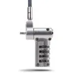 StarTech.com Universal Laptop Cable Lock 6.6ft, Keyless Combination, Noble Wedge/Nano/K-Slot