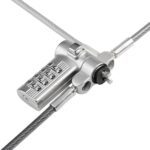 StarTech.com Universal Laptop Cable Lock 6.6ft, Keyless Combination, Noble Wedge/Nano/K-Slot