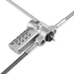 StarTech.com Universal Laptop Cable Lock 6.6ft, Keyless Combination, Noble Wedge/Nano/K-Slot