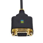 StarTech.com USB to Null Modem Serial Adapter Cable, FTDI, USB-A to DB9 RS232