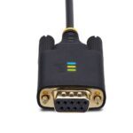 StarTech.com USB to Null Modem Serial Adapter, FTDI, USB-A to DB9 RS232, Windows/macOS/Linux