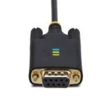 StarTech.com USB to Null Modem Serial Adapter, FTDI, USB-A to DB9 RS232, Windows/macOS/Linux