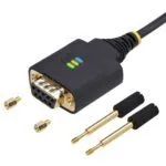 StarTech.com USB to Null Modem Serial Adapter, FTDI, USB-A to DB9 RS232, Windows/macOS/Linux
