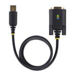 StarTech.com USB to Serial Adapter Cable, 3m, COM Retention, FTDI, RS232, Windows/macOS/Linux
