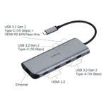 Targus Dual Video Mobile Dock 140W EPR Pass-Thru