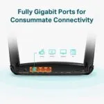 TP-Link Archer MR600 4G LTE Router Gigabit Dual-Band Wi-Fi Black