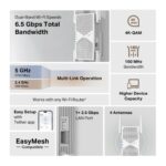 TP-Link RE405BE Wi-Fi 6E Network Extender 2500 Mbit/s White