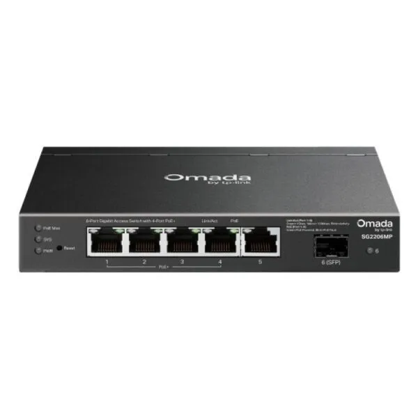 TP-Link SG2206MP 8-Port L2 Gigabit PoE+ Switch