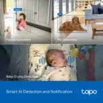TP-Link Tapo C200 Pan/Tilt AI Wi-Fi Camera
