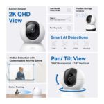 TP-Link Tapo C210 Pan/Tilt AI Wi-Fi Security Camera